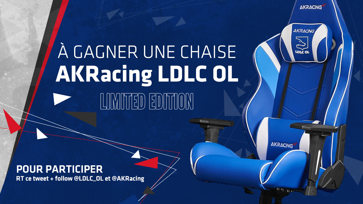 Une chaise gaming LDLC OL à GAGNER pour prendre soin de ton dos quand tu mets tes meilleurs headshots !

Pour participer : RT ce Tweet + FOLLOW <a href="/LDLC_OL/">LDLC OL 🦊</a> et @AKRacing