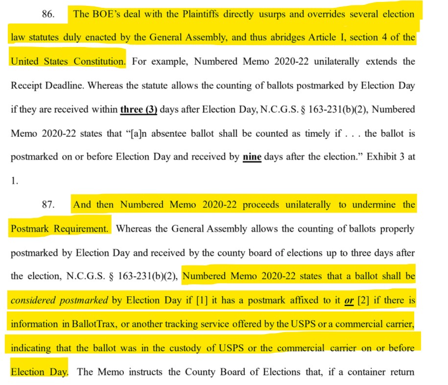 This is a straightforward argument - the consent agreement is unconstitutional. Yet, you don't see it being framed that way in the coverage. #NCpol