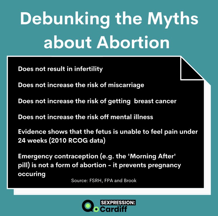SexpressionCdf's tweet photo. CW: Abortion

To mark International Safe Abortion Day we have created some infographics about abortion care in the UK! 

#ProChoice #Safe #SafeAbortion https://t.co/SPVW0YU7Eq