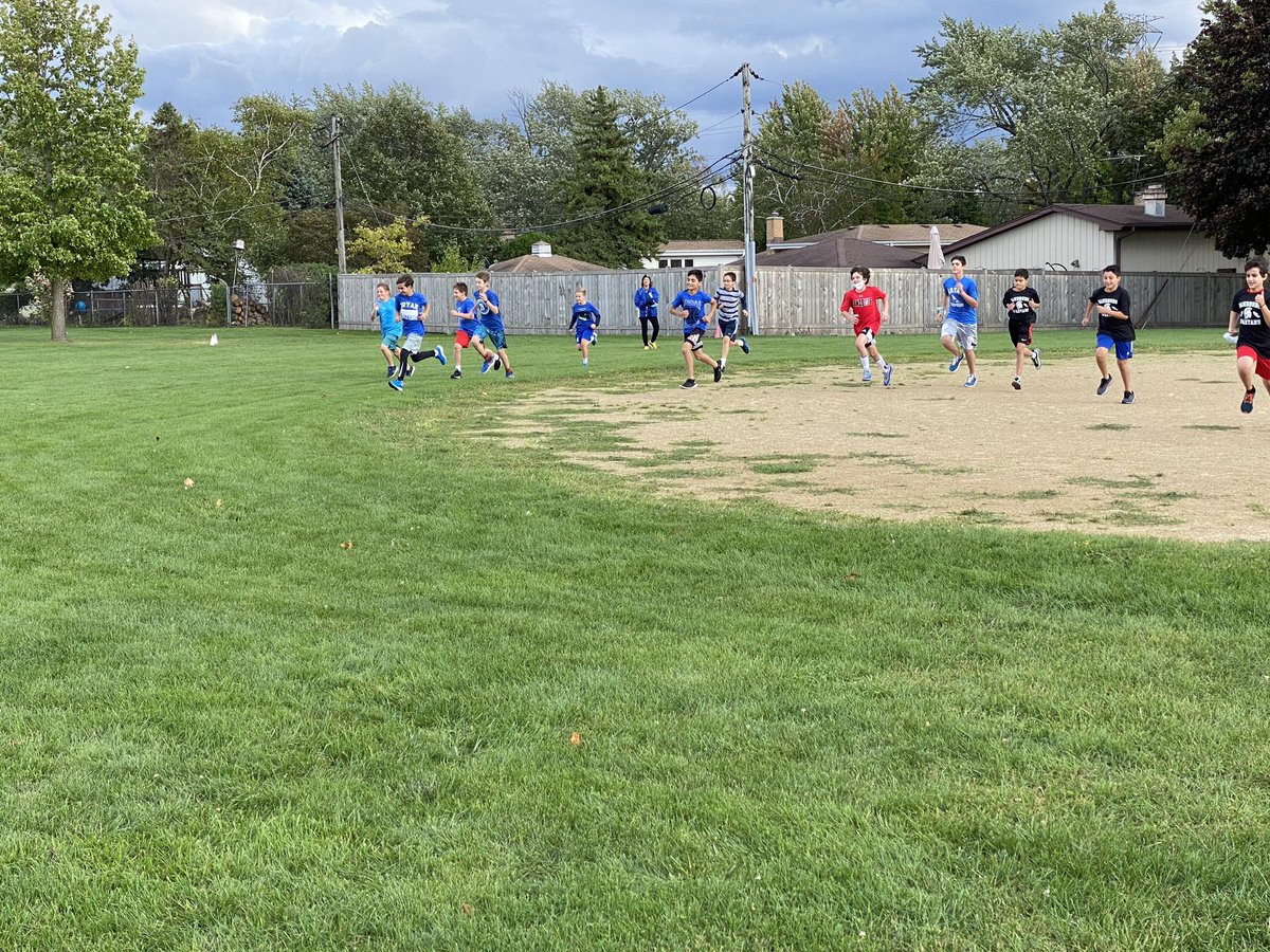 Today is our first Cross Country City Meet of the season. 🐴⚡️#wearechurchville #igniteD205 <a href="/SandburgD205/">Sandburg Middle</a> <a href="/BryanD205/">Bryan Middle School</a>