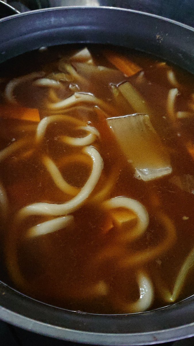 佐藤雅也 男の料理 残り物 鍋 カレー粉 うどんに変更 鍋の残り うどん