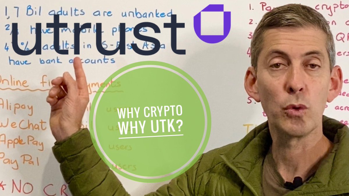 DrLuke_B's tweet photo. 1,7 Billion adults are unbanked - Why the world needs UTRUST https://t.co/8WuJJTosE1 via @YouTube https://t.co/LYE6c0T2gU