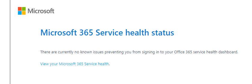 smithkl42's tweet image. We're running into a Microsoft Office/Azure outage. MS doesn't yet believe it, however.
