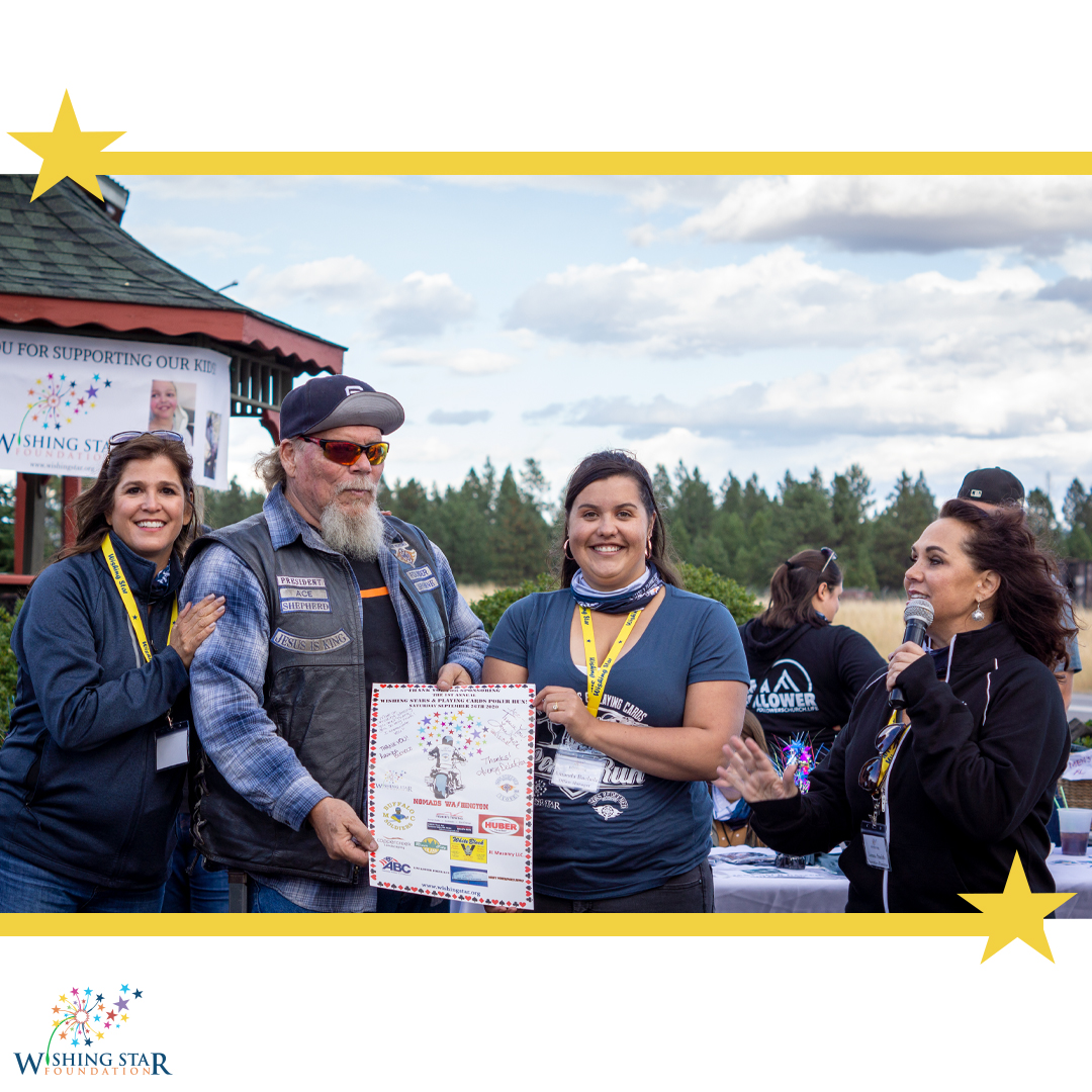 A special thank you to everyone who came to our 1st annual Wishing Stars and Playing Cards Poker Run!