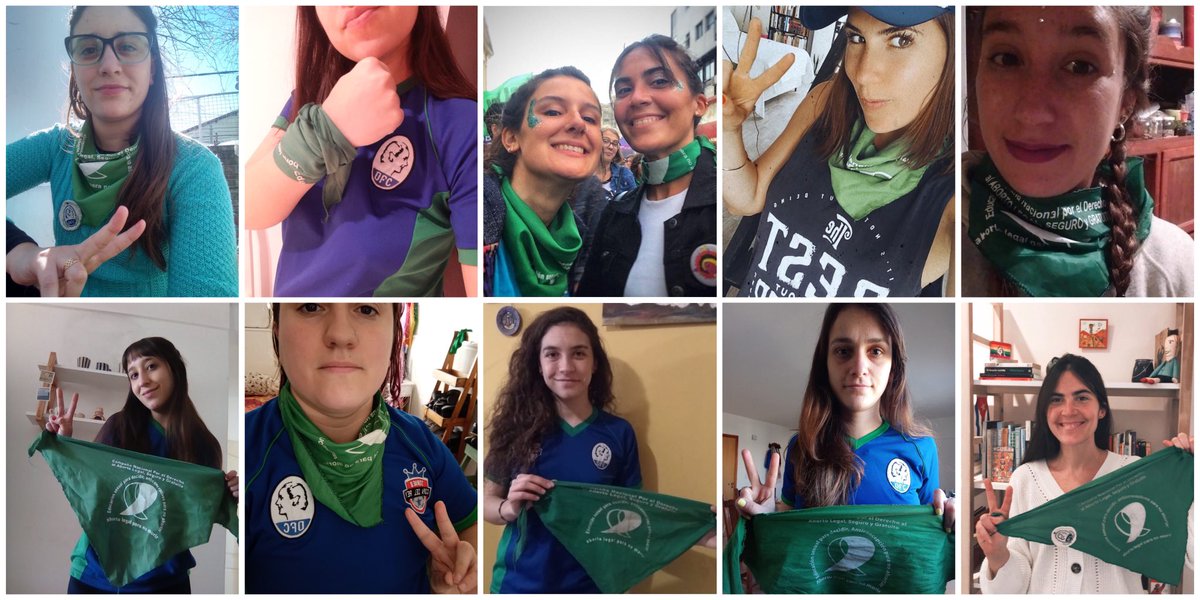 DescamisadasFC's tweet photo. #28S 💚

Las Deskas en cada partido llevamos nuestro pañuelo verde, símbolo de lucha.
Un grito colectivo, que nos hermana #QueSeaLey 💚✌🏼

En las calles y en las canchas, siempre 💚🌈

#AbortoLegal2020
#EsUrgente
@CampAbortoLegal https://t.co/c3UVQSsE0w