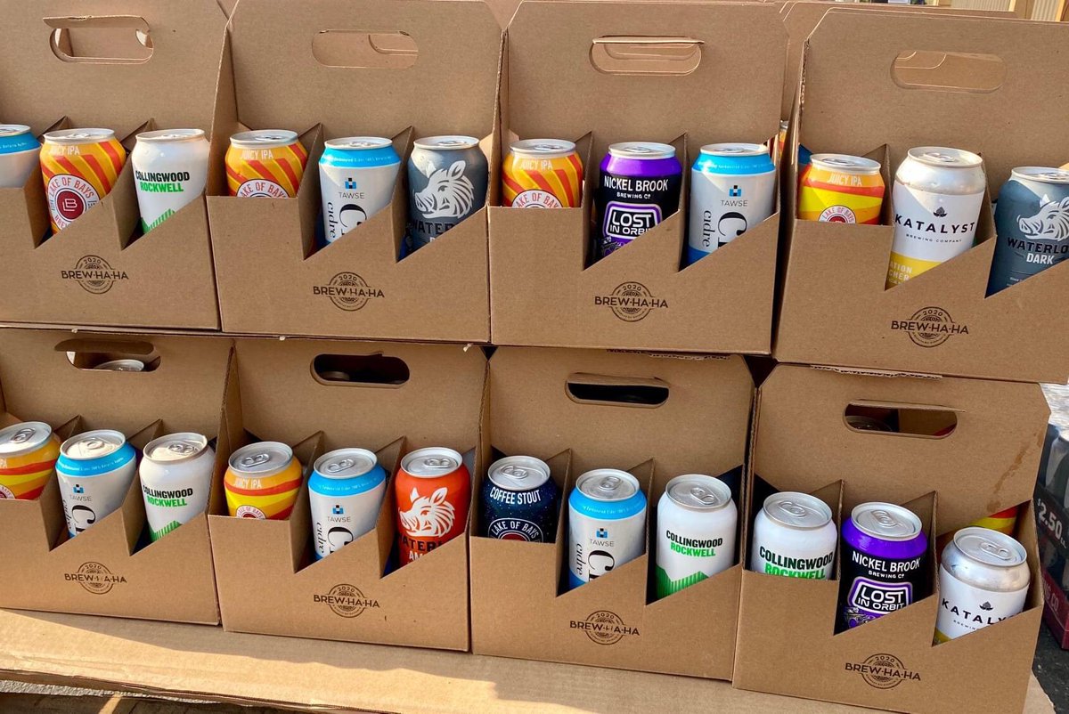 GBayBiosphere's tweet image. This year's fundraiser BrewHaHa: Craft Beverage &amp;amp; Comedy with @ELtotheVEE is on October 3rd!

The Home Brew Ha Ha option features a mixed 6-pack from Ontario craft beverage manufacturers &amp;amp; a famous @trestlebrewing soft pretzel for you to serve up  in the comfort of your own home!