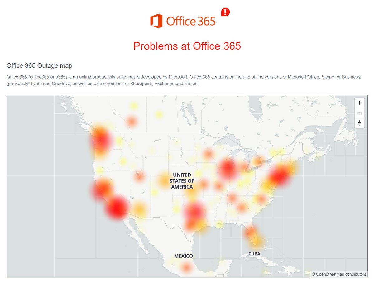 Me: sheesh, this Monday could not possibly get worse.

#Office365: hold my beer...