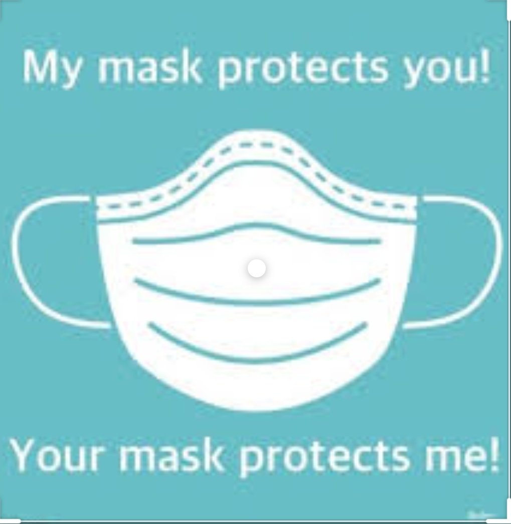 Staff and students are expected to wear a mask on school transport and on corridors and in communal areas in school.
 Please stay safe to keep school open💙🙏