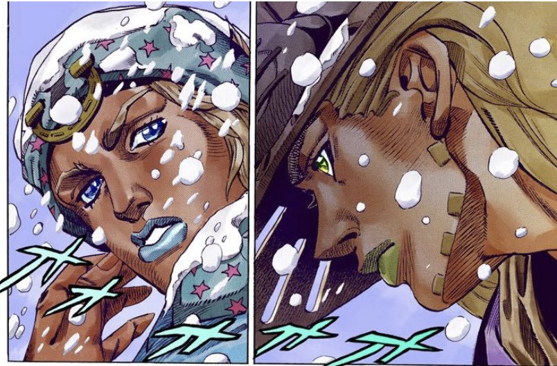 Idk just look at them man. Johnny risked everything but he didn’t lose everything. He still had Gyro by his side.