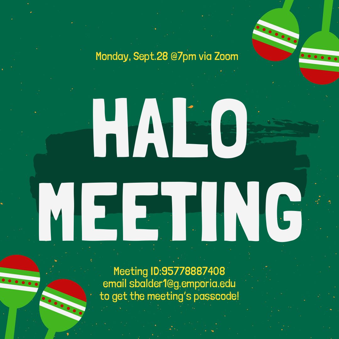 Join us tonight in our #HALOMeeting email us for the link 🥳⬇️