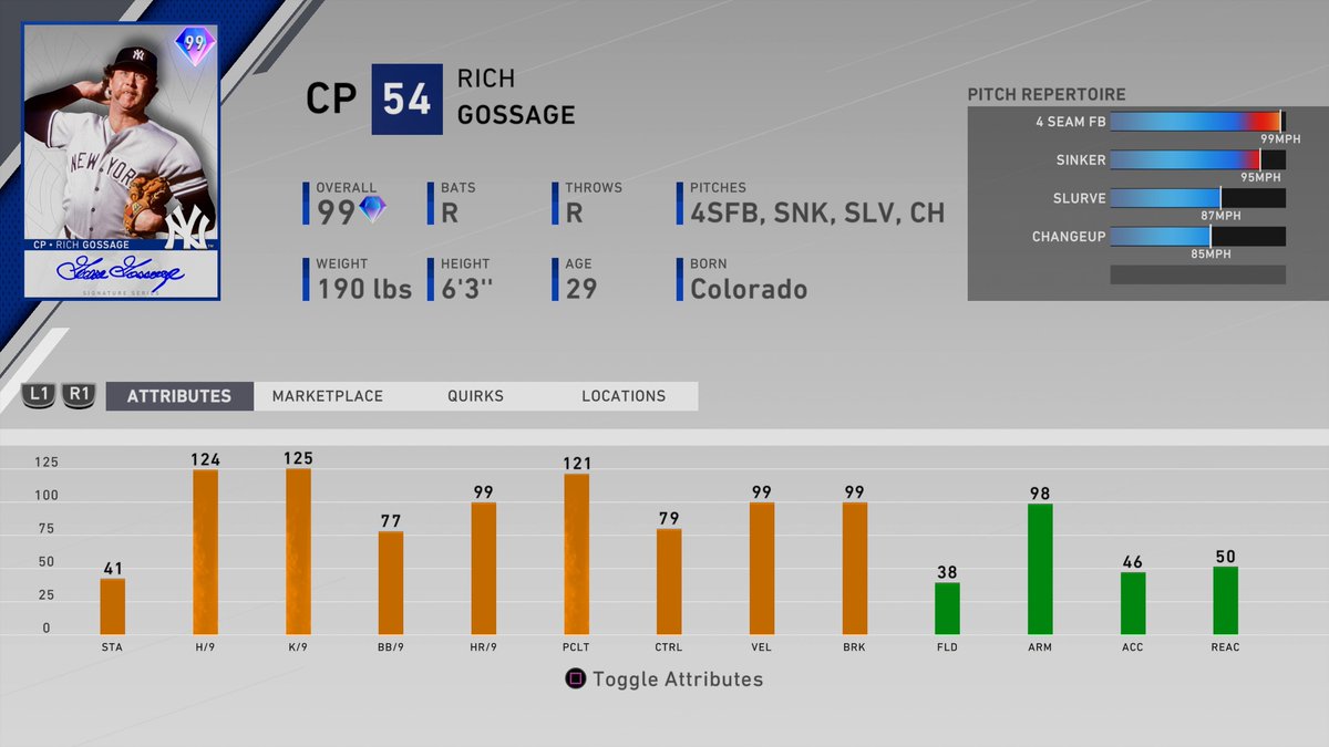 MLBTheShow's tweet photo. The 🏅Postseason Wildcard Event starts today around noon PT. Earn this ✒️Signature Series GOOOOOOOOOSE by getting 50 wins in the combined Postseason Events. 
Get MLB The Show 20 Today: https://t.co/IXmdmrijjJ
#MLBTheShow20 https://t.co/IWoX9FOvLt
