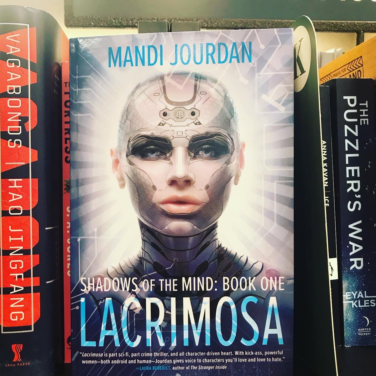 MandiJourdan's tweet photo. Spotted at Carbondale Barnes &amp; Noble! 😍 #lacrimosa #shadowsofthemind #shadowsofthemindseries #WritingCommunity https://t.co/KNvqCMeL6P