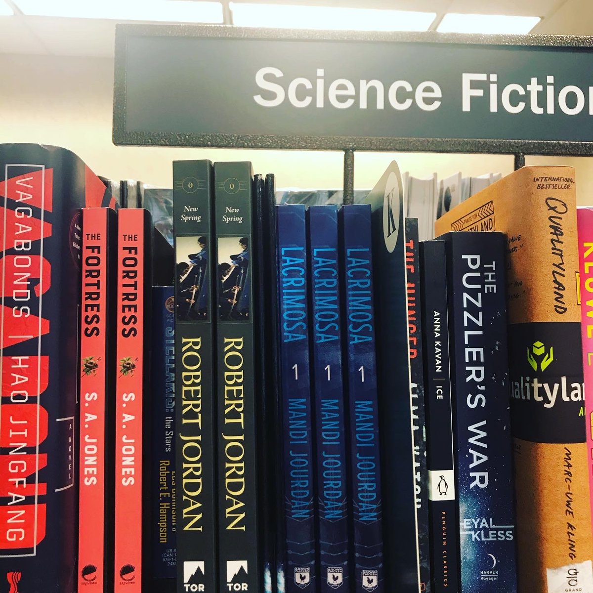 MandiJourdan's tweet photo. Spotted at Carbondale Barnes &amp; Noble! 😍 #lacrimosa #shadowsofthemind #shadowsofthemindseries #WritingCommunity https://t.co/KNvqCMeL6P