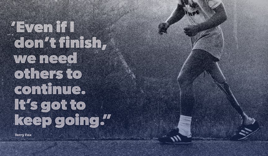 DLMS_MS's tweet photo. Tomorrow is Terry Fox T-Shirt Day at DLMS!  Wear your old Terry shirts, or red &amp; white, to honour a Canadian hero.  @TerryFoxCanada via ^KS https://t.co/XWpjdwMBEz