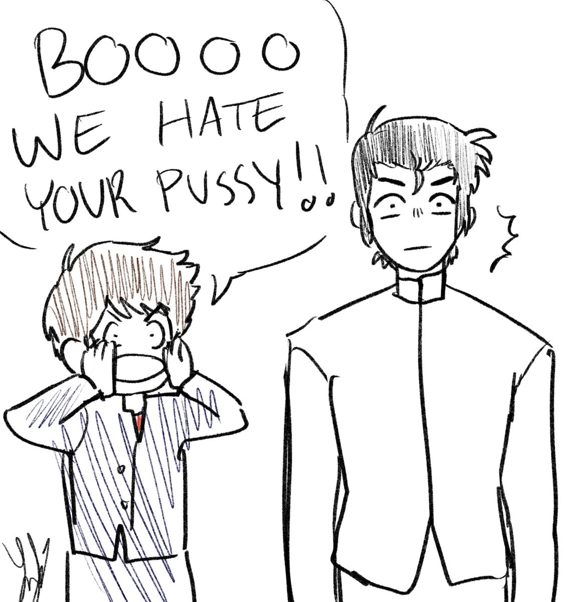 it's been a while since i've drawn an urusei yatsura shitpost 