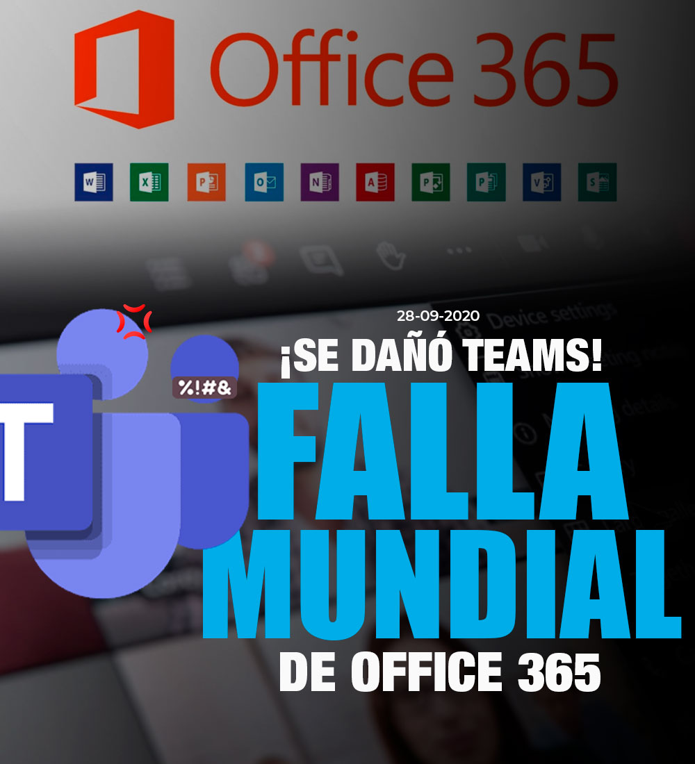 elcomerciocom's tweet photo. No sirve Team, no hay Outlook... ¡Se cayó Office 365! Microsoft responde por falla a escala mundial de sus servicios » https://t.co/tt8U5CqkI0 https://t.co/ClLlsKS1rt