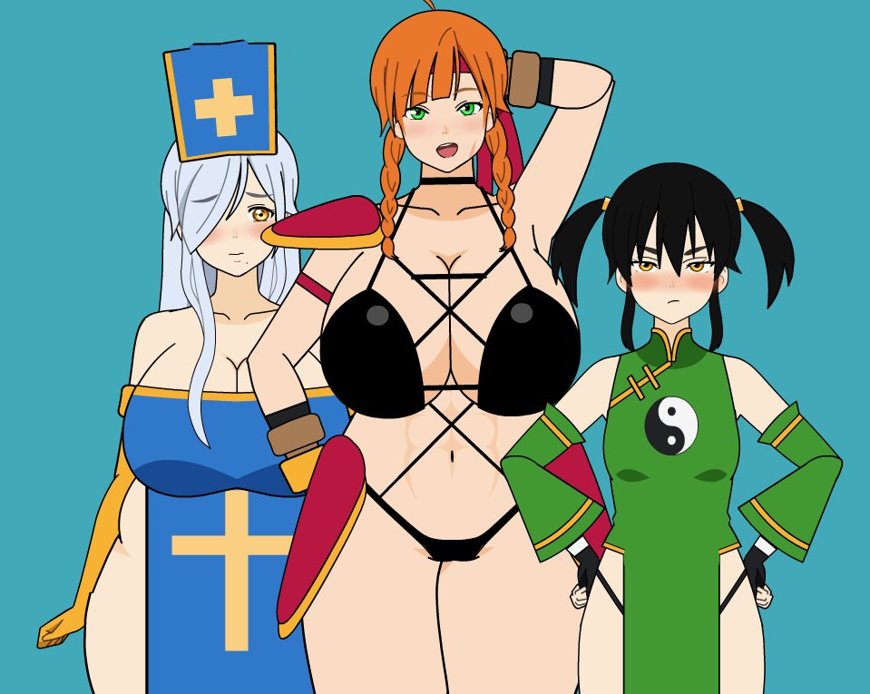 Aoiluneart's tweet photo. Fantasy world party harem💙 (=´ω`=)💙which one do you like the most?
#kisekae #みんなの着せ替え #under1kgang #anime
#oc #originalcharacters #かわいい #rpg #rpgparty #under10kgang #animegirls #under100kgang #変態人彼女 #harem #art #mage #dragonquest #fantasyharem https://t.co/wHin3z6hqe
