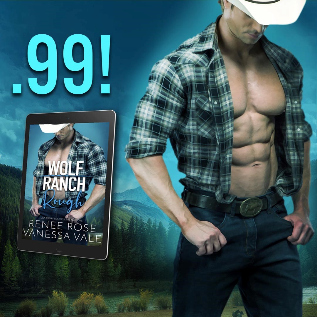 valgirl19's tweet photo. #99c #SALE “this book was hot, hot, HOT!” “Buckle up and hang on tight – you’re in for a wild ride!” Rough by @ReneeRoseAuthor @IamVanessaVale #WolfRanch https://t.co/9bYV9TT40d @GiveMeBooksPR https://t.co/XtFlfGGySF
