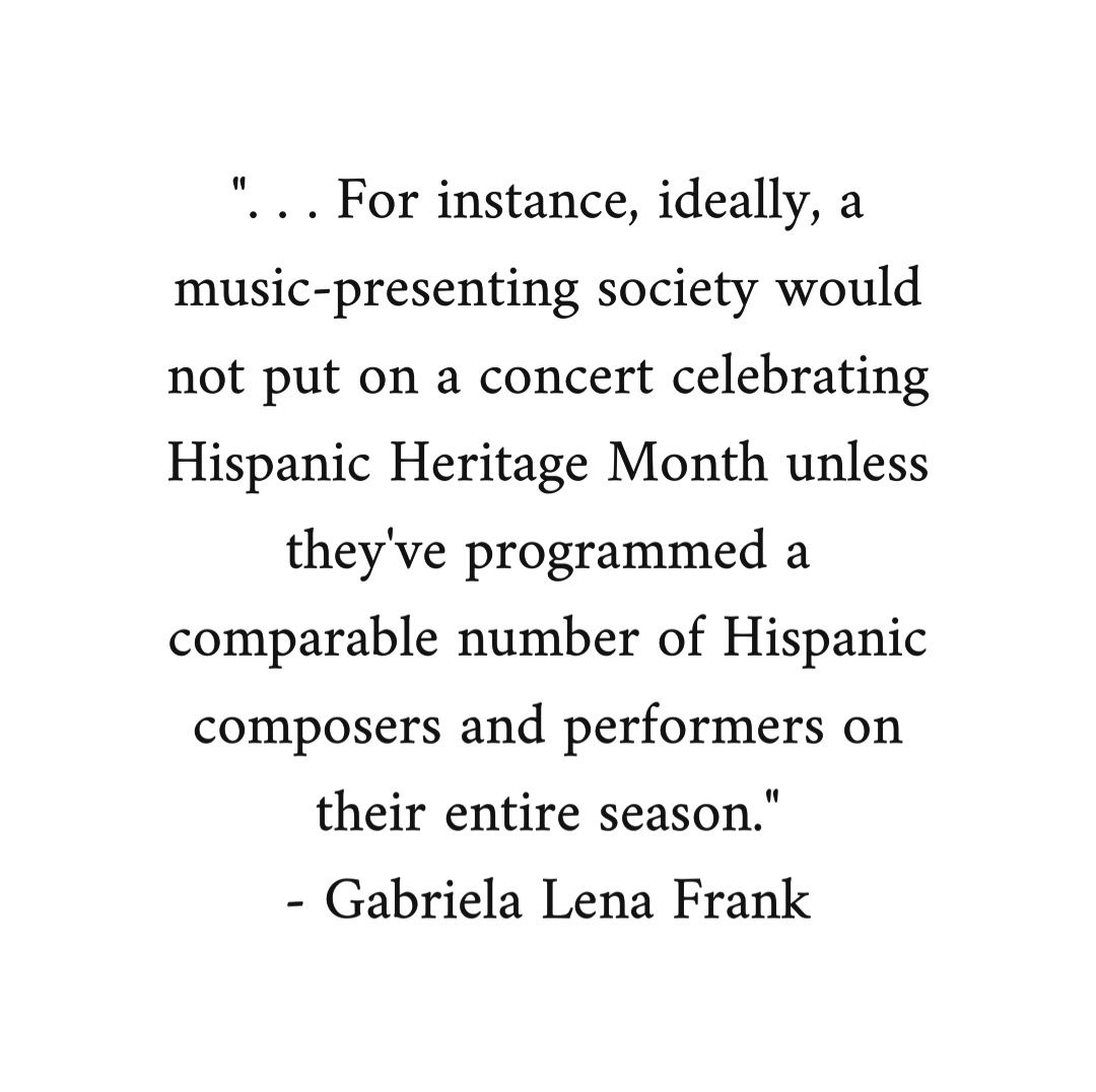 unClassifiedHQ's tweet photo. Thoughtful words from composers @GabrielaLFrank and @inticomposes. Read our full interview here: https://t.co/JU364frFzz โจ #InclusiveViews #DiscoverClassicalMusic https://t.co/Ib9pM2nFHK