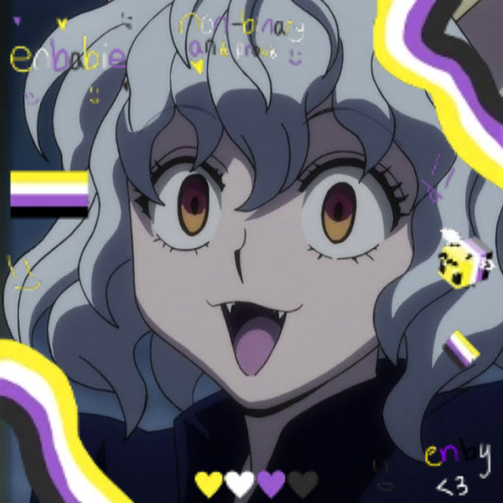 pitou // non binary and bisexual