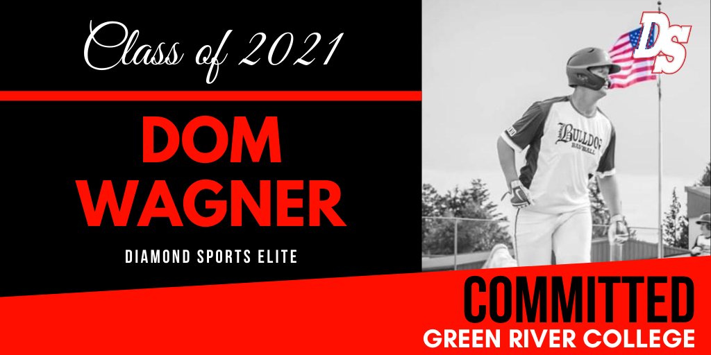 Diamond Sports (@diamondsportstc) on Twitter photo Congratulations to Diamond Sports Elite's Dom Wagner on his commitment to @GreenRiverBase1. #DSfam <a href="/PNWBaseball/">PNW Regional Baseball</a> <a href="/FieldLevel/">FieldLevel</a> <a href="/ERidgeBaseball/">Ridge Baseball</a> Congratulations to Diamond Sports Elite's Dom Wagner on his commitment to @GreenRiverBase1. #DSfam <a href="/PNWBaseball/">PNW Regional Baseball</a> <a href="/FieldLevel/">FieldLevel</a> <a href="/ERidgeBaseball/">Ridge Baseball</a>