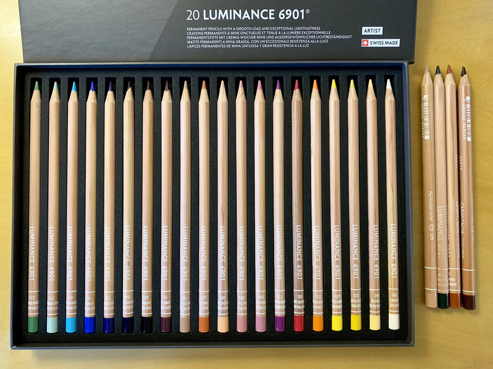 新品未使用未開封】カランダッシュ 色鉛筆 ルミナンス 20色＊ポート