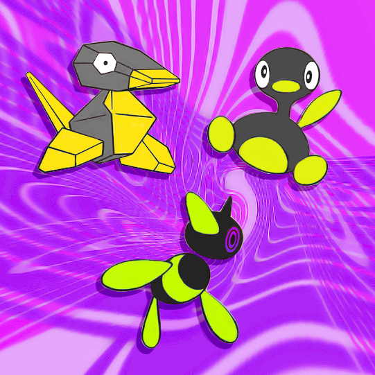 Fairy_Lrd's tweet photo. this is my take on Porygon's shiny line #PokemonShinyEdit #PokemonRecolor #ShinyPokemon #Porygon https://t.co/wnCvl2WfOA