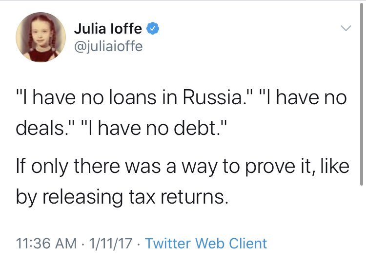 And no thread of Russian bullshit could be complete without  @juliaioffe.