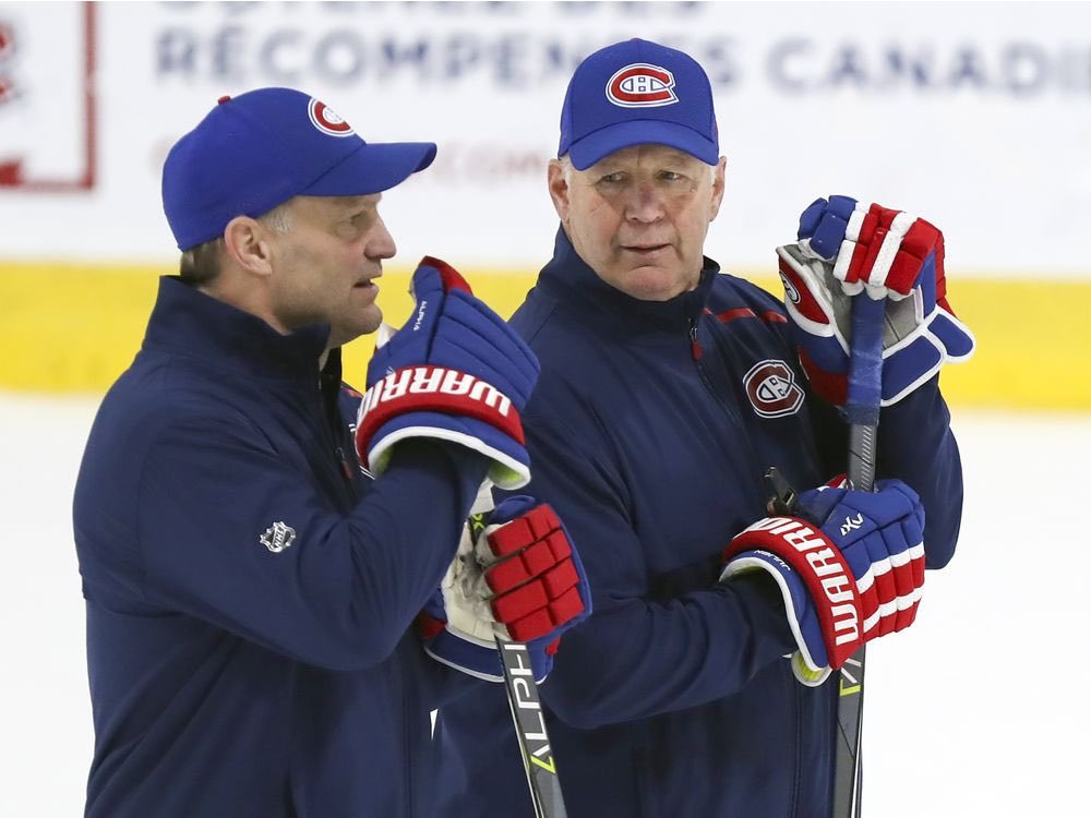 “You seen that thread on  #Habs tracksuits, Kirk?”“I sure did, Claude.”“Do you think this tracksuit makes the grade compared to the others’?”“It’s about as good as our power play, Claude.”