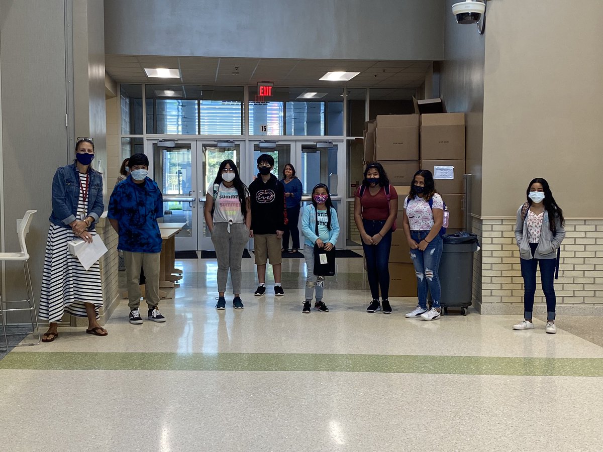 So good to be back with students face-to-face today #spiderstrong