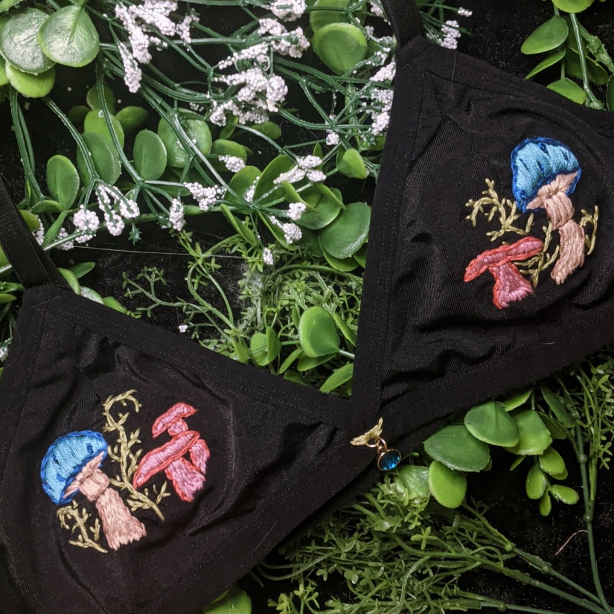 mushroom bralette
