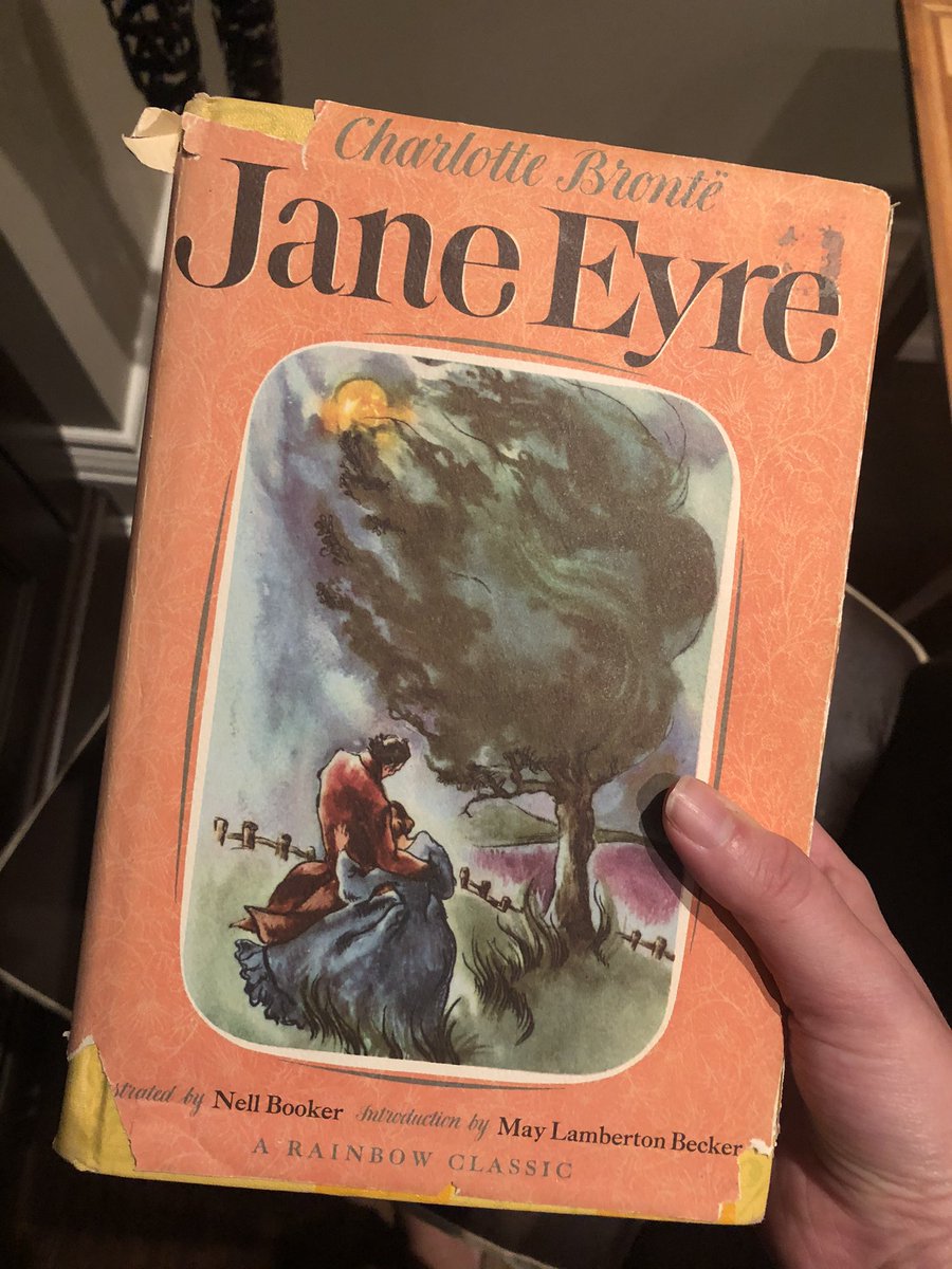 Another copy of Jane Eyre, this one from 1946 I adore these illustrations so much.