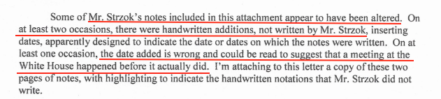 Someone involved with the review of Flynn's prosecution - at DOJ or Flynn's attorneys - would be guilty of 18 U.S. Code § 1519. Destruction, alteration, or falsification of records.20. Years. Prison.