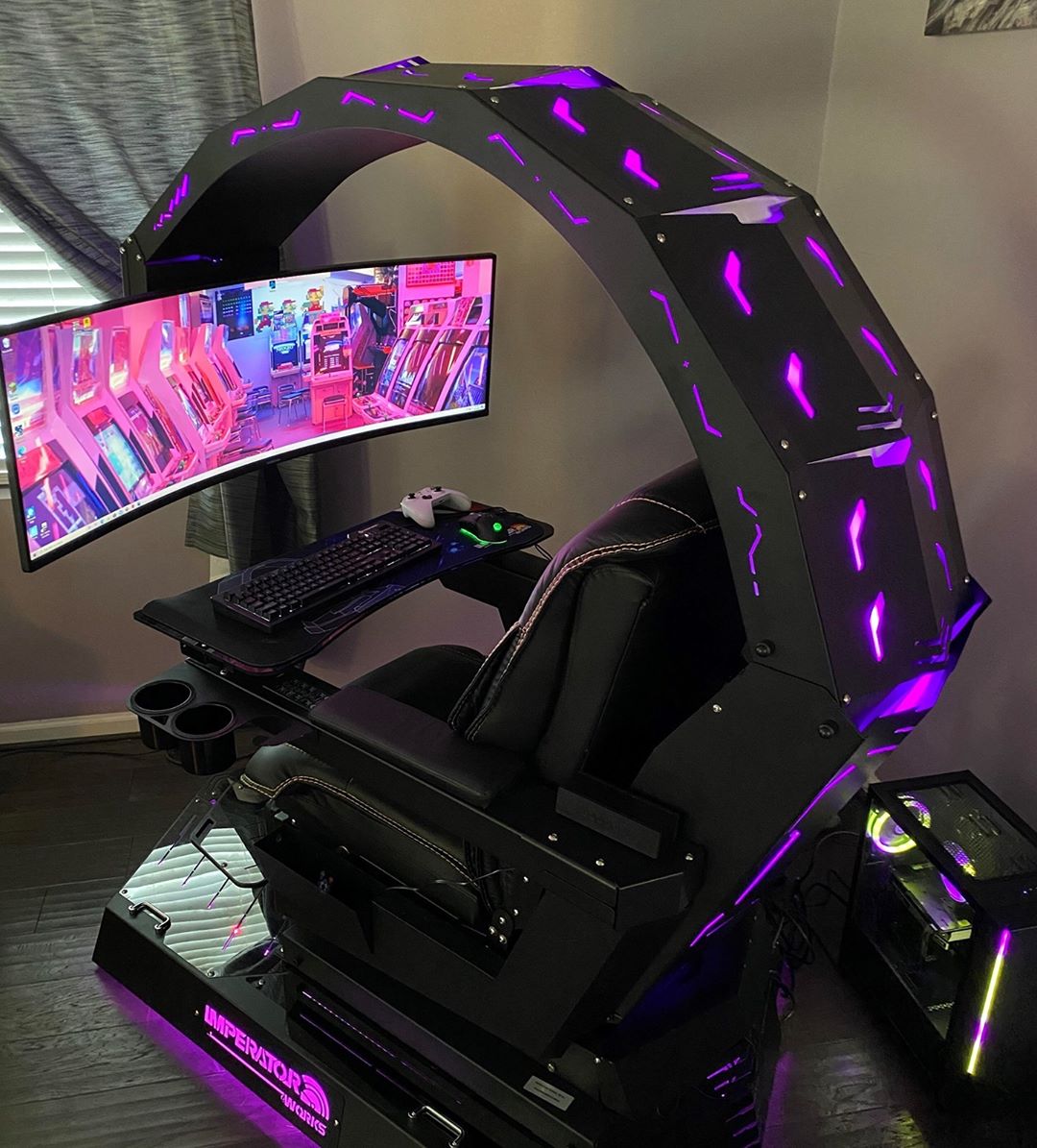 Ultimate gaming chair is a giant ROBOT scorpion that 'cocoons and massages'  you – and puts PS5 and Xbox to shame