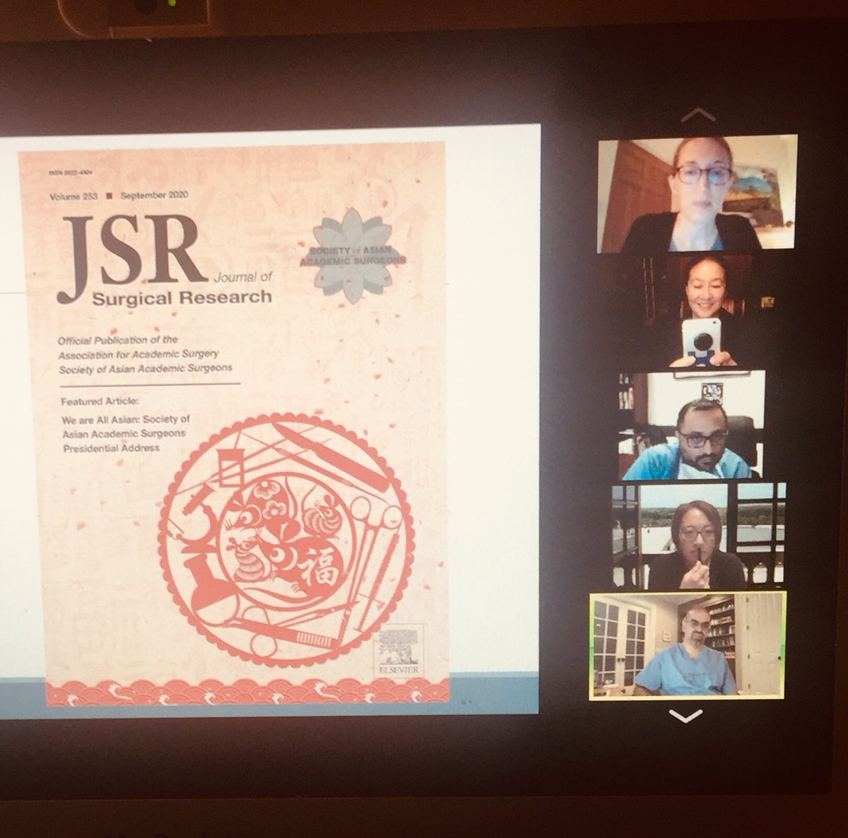 TsengJennifer's tweet photo. Awesome @JSurgRes cover @AsianAcadSurg September 2020 @AshGosain @scottlemaire #IDIC #InfiniteDiversity in #InfiniteCombinations: goal of #SAAS & all who stand with us for better 🇺🇸 & 🌎 🌍 https://t.co/Yb8z4oxZX0