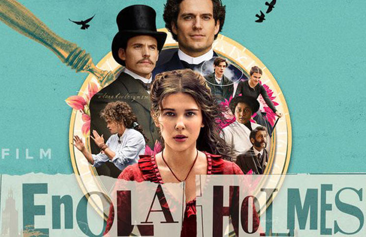 TodoLoVeWebSite's tweet photo. "Enola Holmes" es la detective adolescente que está en búsqueda de su identidad en plena Londres victoriana. Se ve con agrado por la protagonista Millie Bobby Bown, cuyo personaje hace referencias y guiños a la cámara, y por una puesta en escena que no abunda en el cine actual. https://t.co/5avdjne3FB