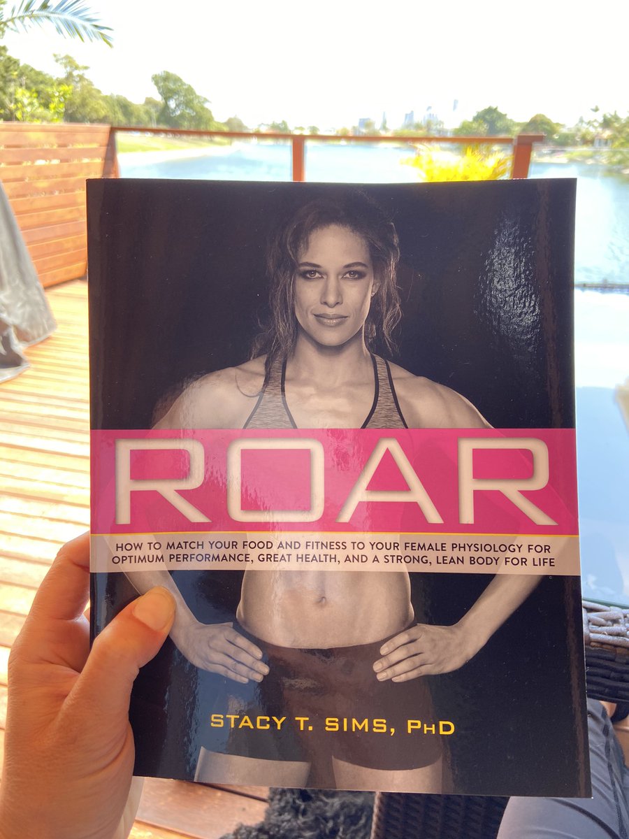 CherishedCoAU's tweet photo. Today’s reading is this book! If you’re a female athlete or just want to know more about how to hack your diet (&amp; hormones) to get results as a woman, this book is for you! 

I’m excited to be using some of the content for my upcoming nutrition talks at F45 💪🏻 
#roar #nutrition https://t.co/ylAKweqGlu