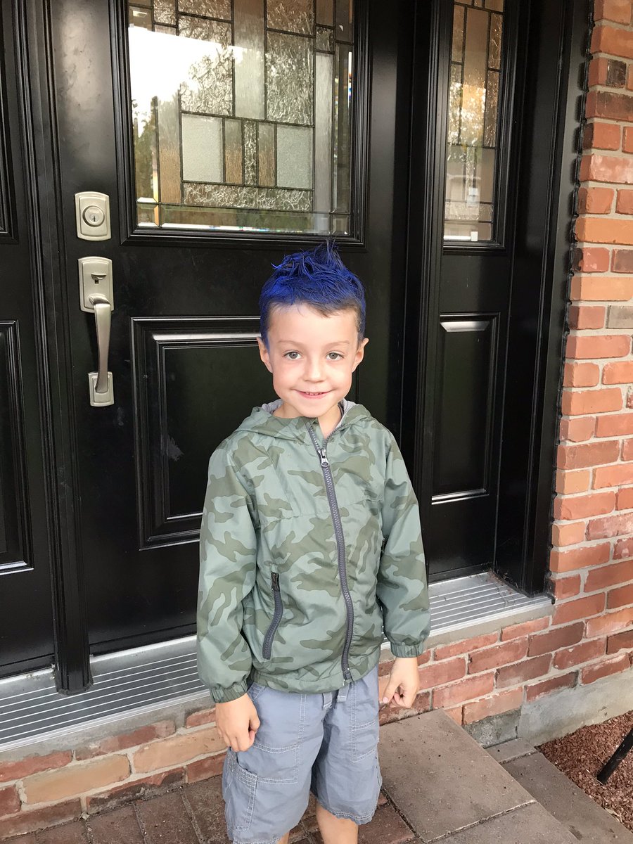 MrsEdwards2017's tweet photo. Noah was very excited for Crazy Hair Day for @PATocsb Spirit Week! https://t.co/r5kJO06yOw