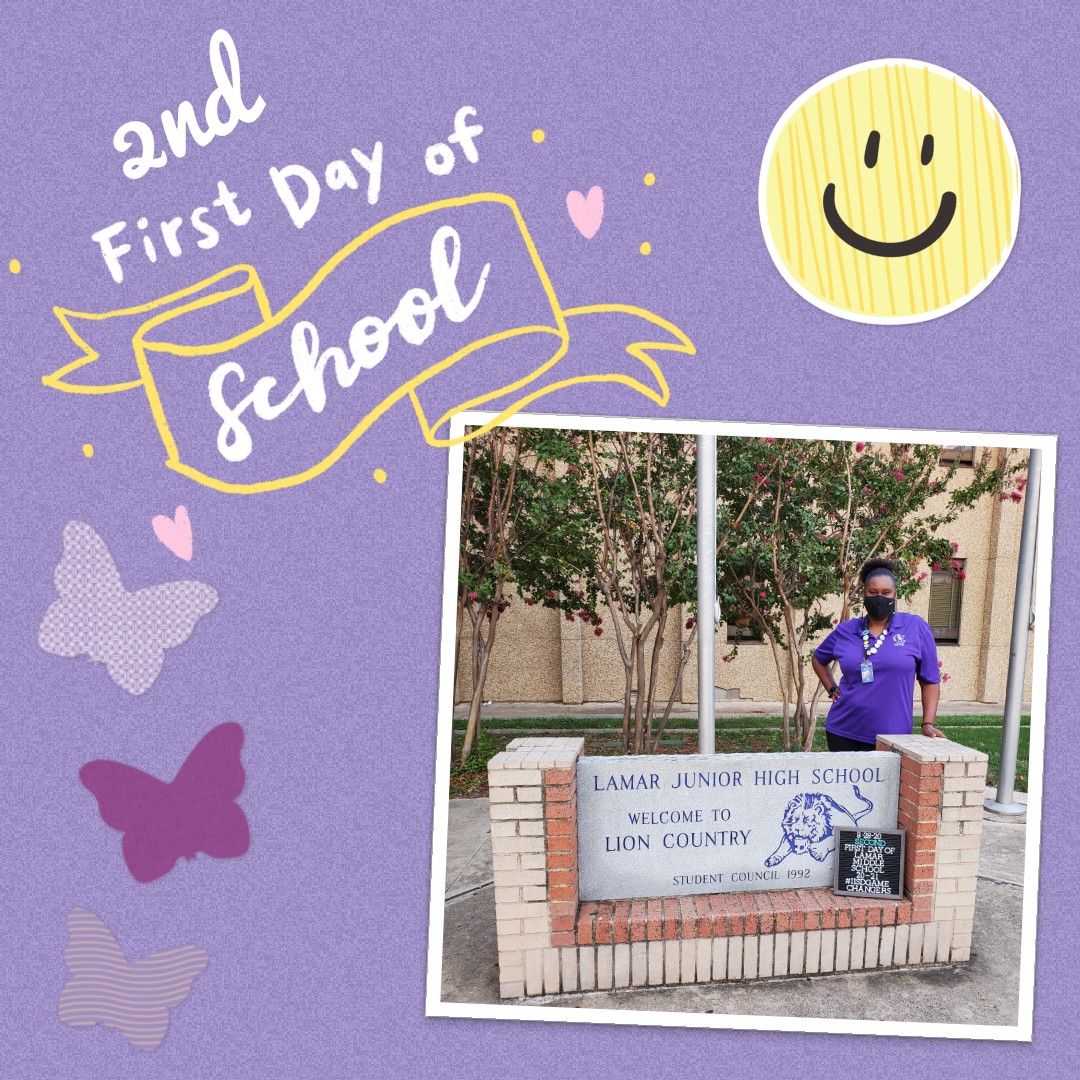 CoachBRich's tweet photo. Today was a great day at @Lamar_MS! I'm thankful for @akbusybee bcuz I always forget 2 take 1st day pics & today was no diff! But I'm sure it was a great day @ElliottEagles & @NimitzVikings cause my oldest and youngest were knocked out on our way 2 prac. #IrvingFirstDayTakeTwo https://t.co/fDFSPIpg7N