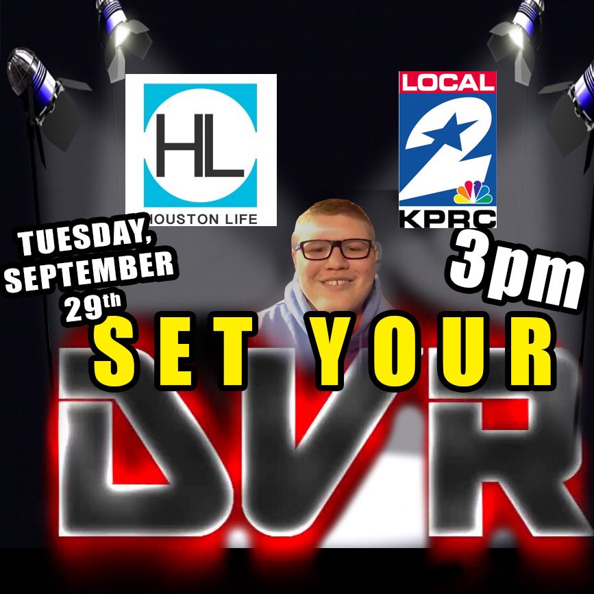 zacs_attack's tweet image. We are very excited to announce that @Zacberg7 will be interviewed by @KPRC2JoeSam on @houstonlifetv in the 3pm hour tomorrow. @KPRC2 - So, if you are in the area, set your DVR's! If you are not in the area, we will post the video as soon as we can. @LymphaticNet