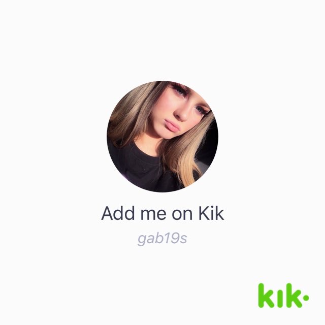 CTabnan's tweet photo. Hey! I'm on #Kik - my username is 'gab19s' https://t.co/MgDZvaqmv0 https://t.co/uBbnSvr5Ly