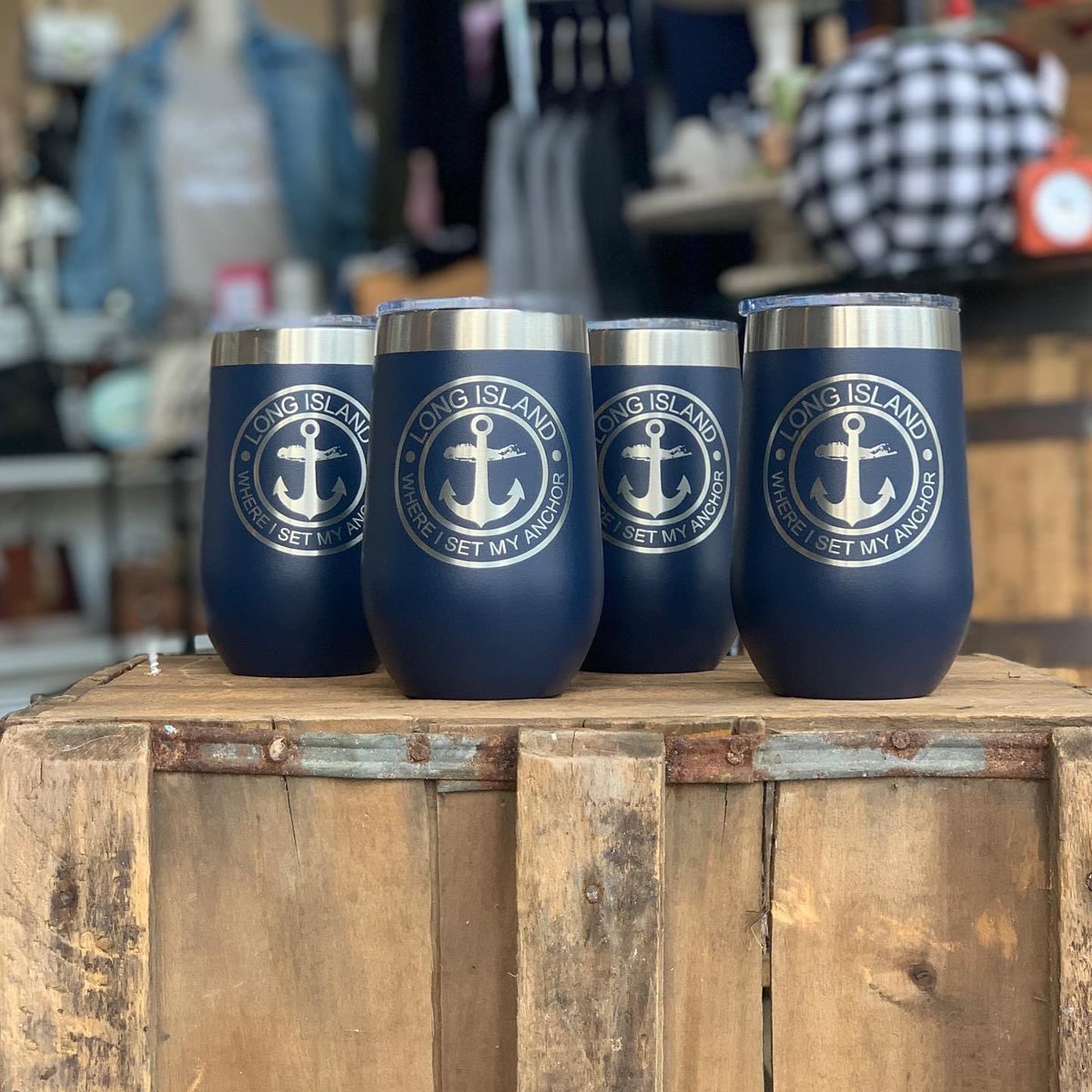 612SignWorks's tweet image. Yeah....that’s pretty awesome. 

Our 612 Navy Blue Tumblers can now be purchased at Thred in Patchogue!  

#612SignWorks
#asignfromabove #LongIslandwhereIsetmyanchor #Navybluewinetumblers  @thredny