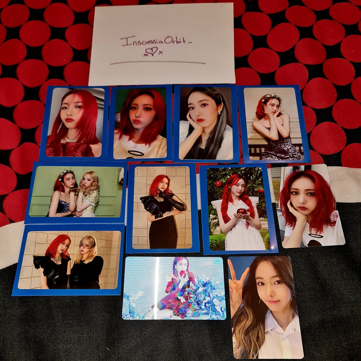 InsomniaOrbit_'s tweet photo. 💫WTS - WORLDWIDE💫

WEKI MEKI &amp; GFRIEND -
ALL PHOTOCARDS ARE £5each 

#gfriend #gfriendphotocard #buddy #yuju #yujuphotocard #sinbpc #yujupc #sinbphotocard #wekimeki #wekimekiphotocard #gfriendsale #kpop #kpopsale #wekimekisale https://t.co/2fVgdTdLVN