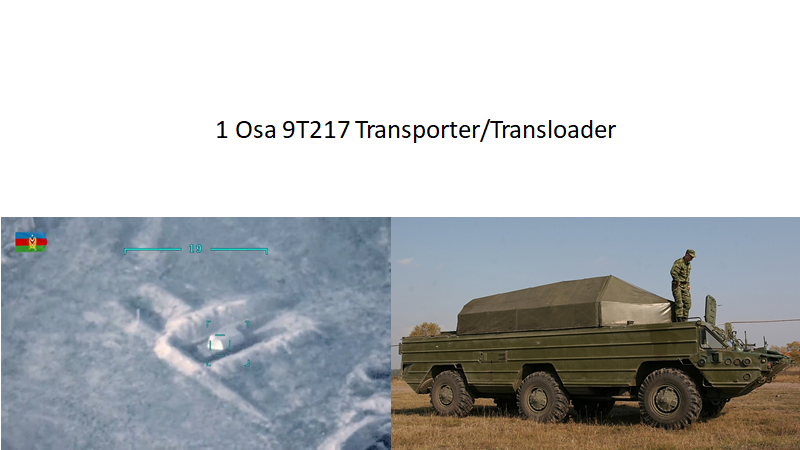 Photos of that 1 Osa 9T217 Transporter/Transloader and 3 Strela-10 air defense systems that were also struck in the Azerbaijani TB2 UCAV footage. 264/