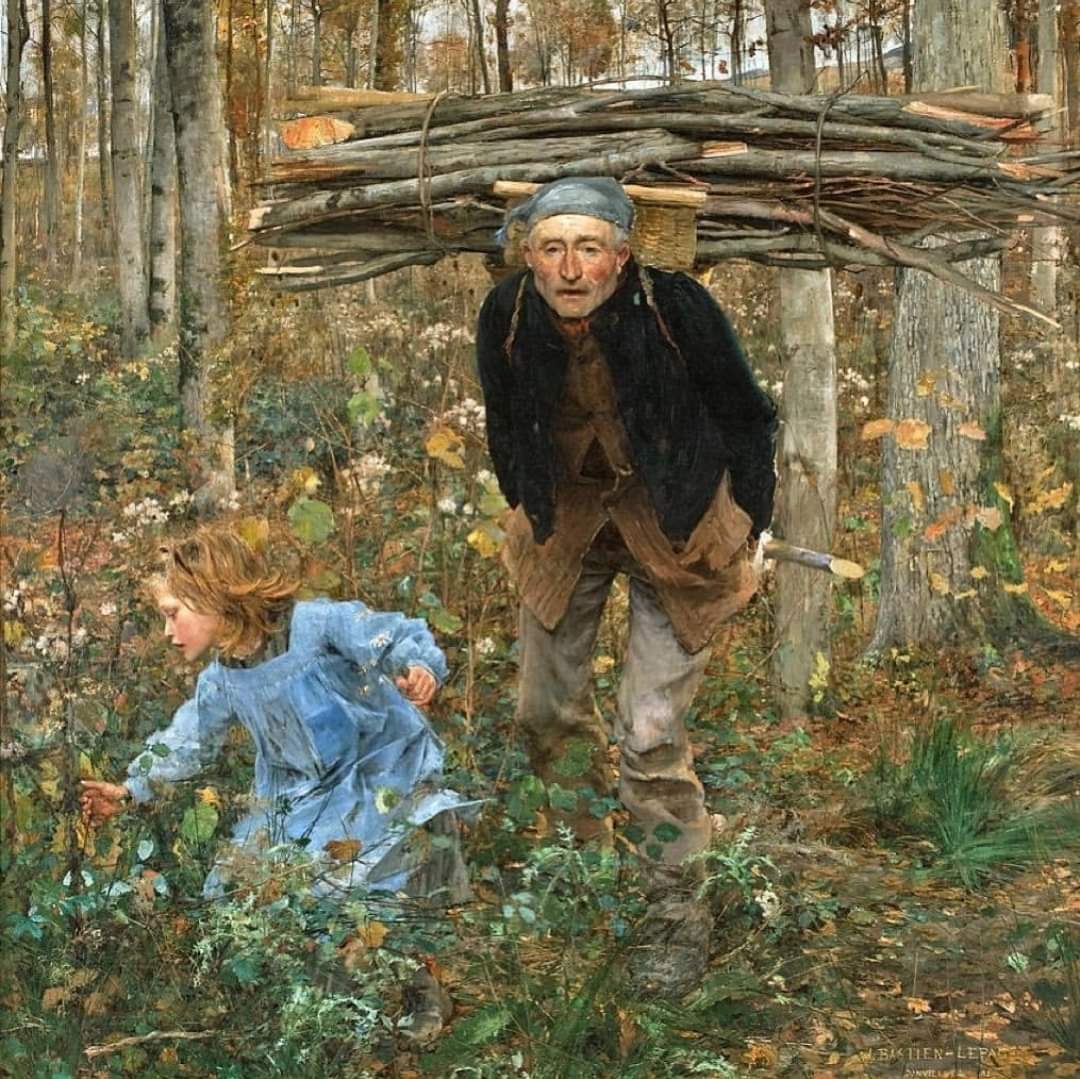 "He sido un hombre afortunado en la vida, nada me ha sido fácil."

Sigmund Freud

"El recolector de madera", maravillosa pintura 🎨 🖌 que realizó Jules Bastien-Lepage en 1881.