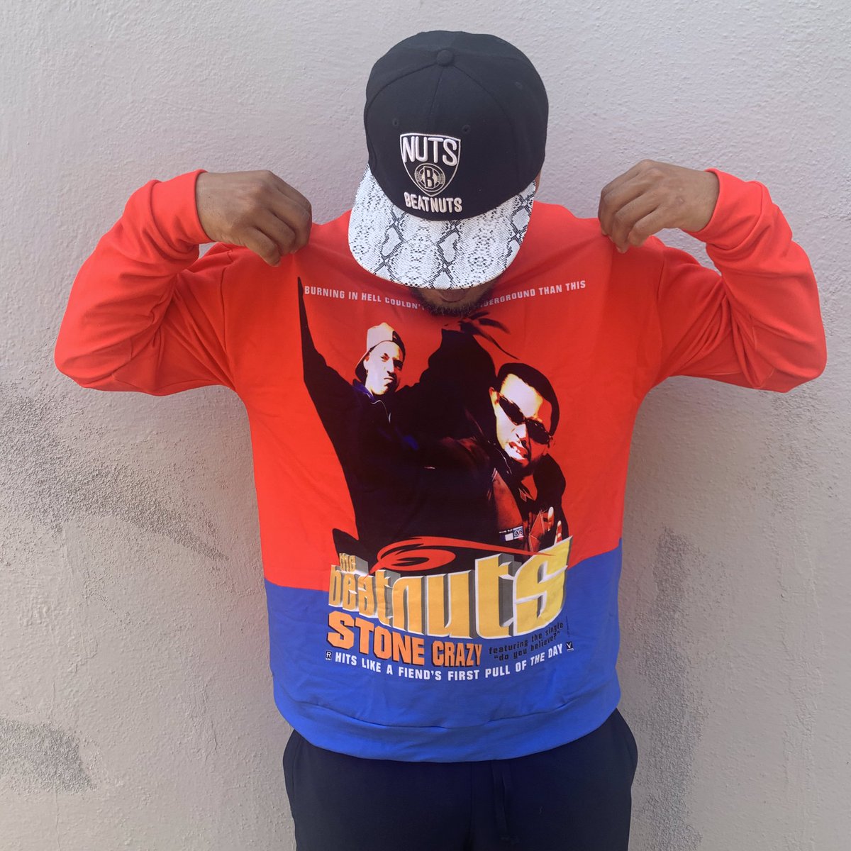 psycholesshop's tweet photo. #NEW #STONECRAZY #SWEATSHIRT #offtheheezy coming soon only at @psycholesshop https://t.co/sCf3twQopE https://t.co/mScGlg2xMt