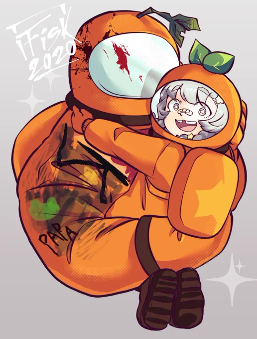 Been playing too much Among us maybe,, my characters name is Dad and he is a good dad 