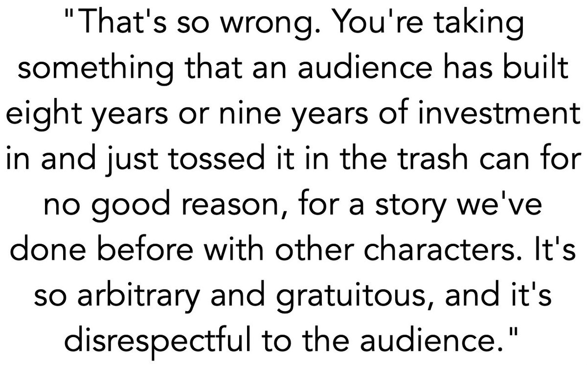 In an April 2001 interview, Harry Shearer, the voice of Principal Skinner, recalled that after reading the script, he told the writers: