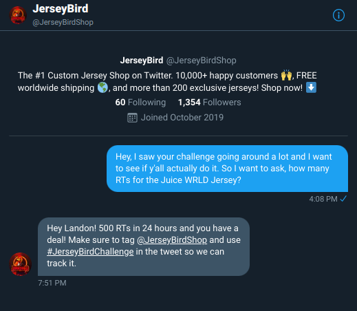 LCoilton's tweet photo. Help me out yo #JerseyBirdChallenge @JerseyBirdShop https://t.co/fx0HJqHpGR