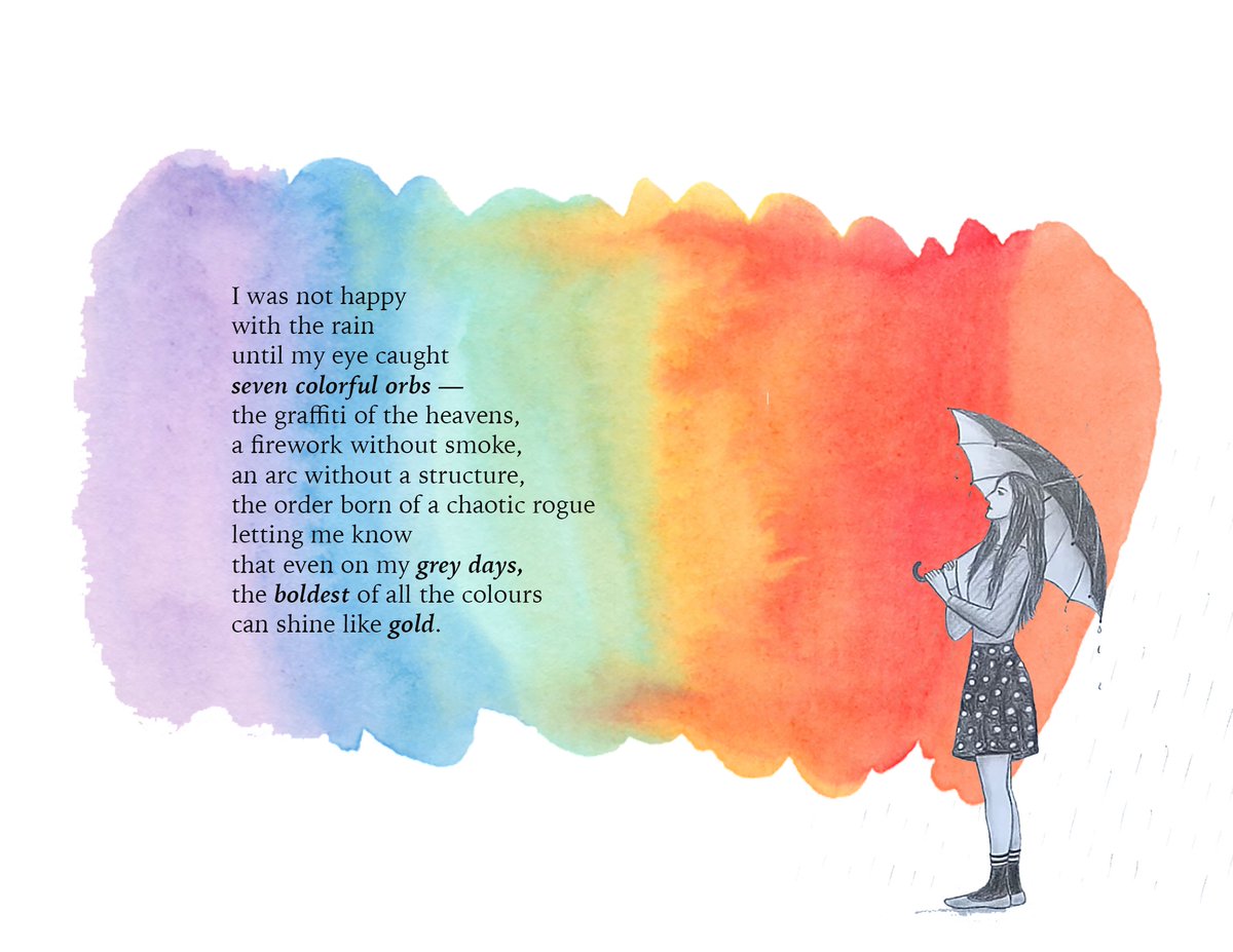 acts_dlsl's tweet image. And just like after any storm, a rainbow comes along.
A perfect ending piece by: Cheanne Tenorio

That has been all the works of the organization’s talented writers from the Writers Guild. 

#WriteForChange 
#WritersGuild